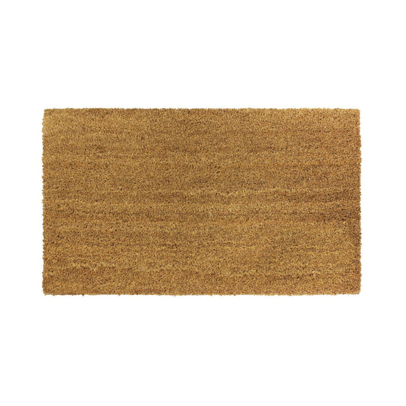 JVL Manor natural coir door mat 40x70cm set of 2 - British product