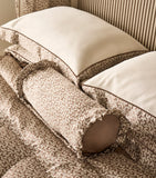 Gingerlily silk fern border king Oxford pillowcase 50cm x 90cm, UK version