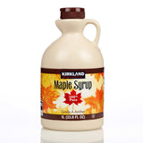 Costco UK Kirkland Signature 100% Pure Grade A Amber Maple Syrup 1L- Buy online at McGrocer