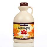 Kirkland Signature Grade A Amber maple syrup 1L, UK version