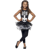 Smiffys skeleton tutu costume black dress - British product