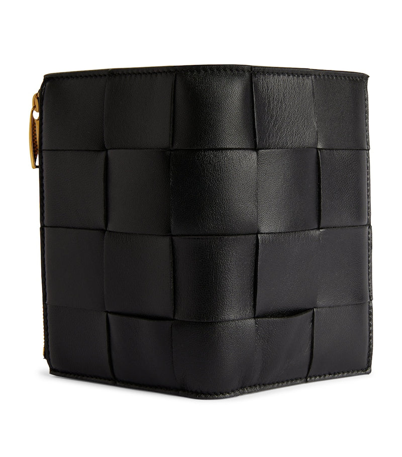Bottega Veneta leather bifold wallet - British product