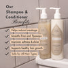 Hair Loving Silk Renewal shampoo and conditioner set (British brand)