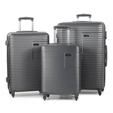 Rock 3 piece hardside luggage set - British product