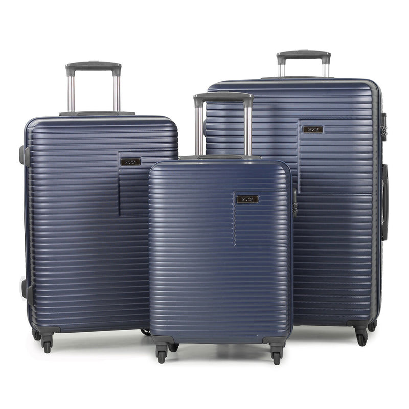 Rock 3 piece hardside luggage set - British product