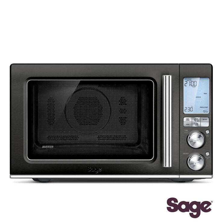 Sage Combi Wave 3 in 1 microwave 32L black stainless steel, imported from the UK