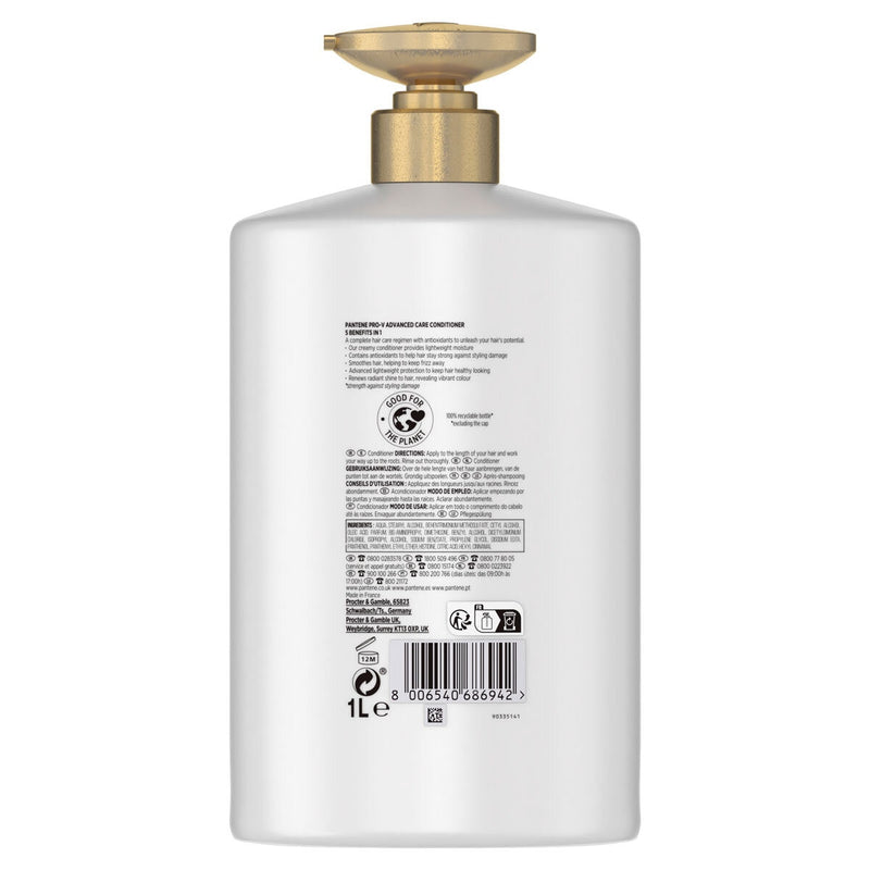 Pantene Advanced Care 5-in-1 Conditioner 1L, imported from the UK