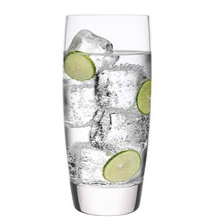 Luigi Bormioli Michelangelo hi-ball glasses 435ml 8 pack (British brand)