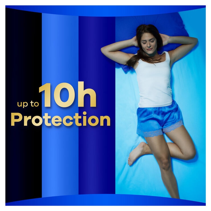 Always Ultra Night Quattro sanitary towels 36 Pack - British product