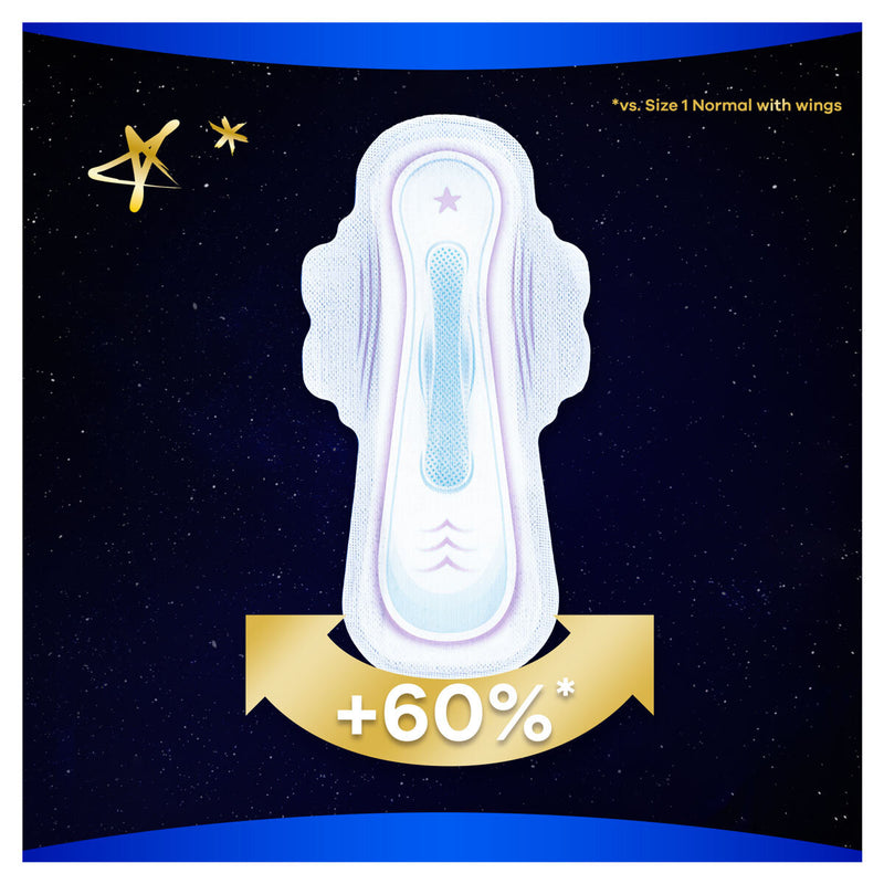 Always Ultra Night Quattro sanitary towels 36 Pack - British product