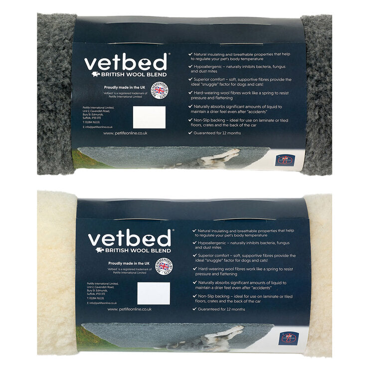 Vetbed pet bedding 100cm x 75cm (British brand)