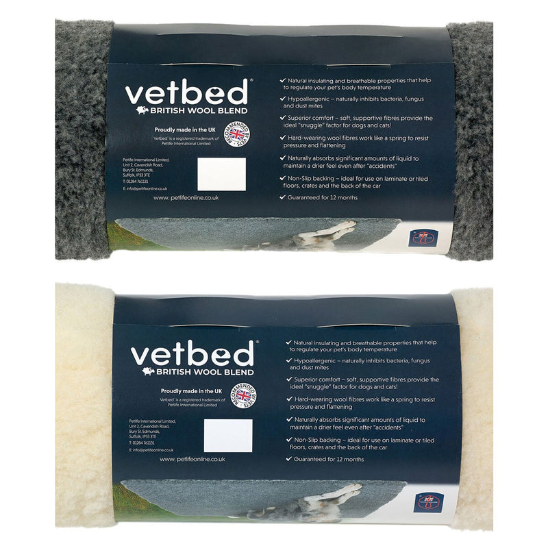Vetbed pet bedding 100cm x 75cm (British brand)