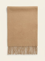 John Lewis Mulberry Fringed Cashmere Scarf 200 x 30cm- Buy online at McGrocer