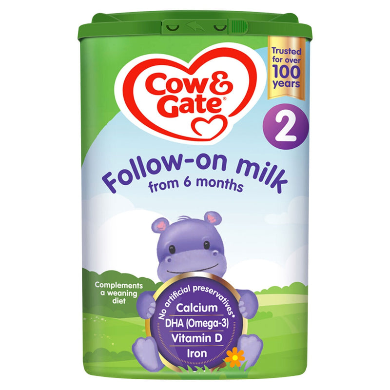 Cow & Gate follow on milk powder stage 2 3 x 700g - British product