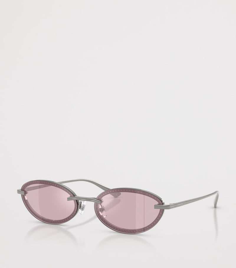 Jimmy Choo oval sunglasses, UK version