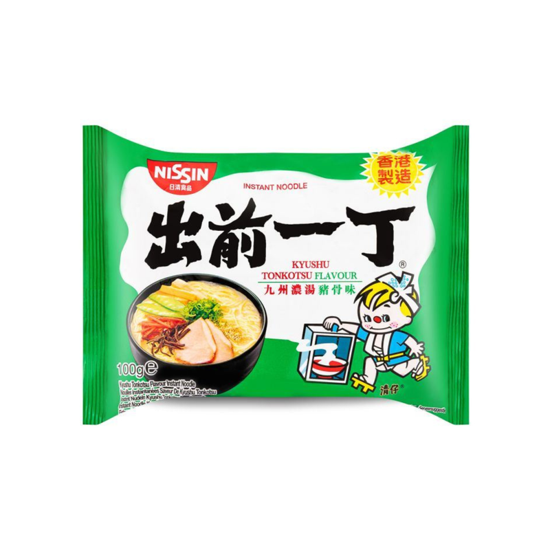 Nissin Kyushu Tonkotsu flavour instant noodles - British product