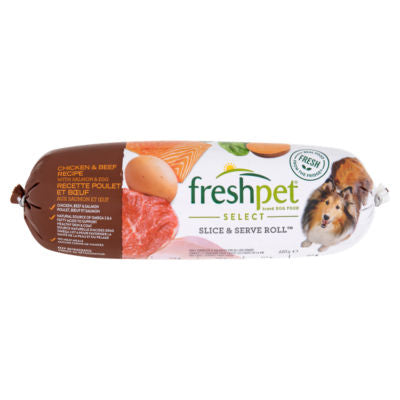 Freshpet Select Slice and Serve Roll Dog Food 680g - British product
