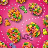 Nerds gummy clusters fruit-flavour candy 113g, imported from the UK