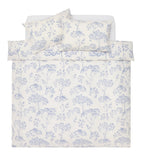 Argos Home Cow Parsley Blue and White duvet set Single - British product