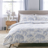Argos Home Cow Parsley Blue & White Duvet Cover Set Double - British product