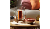 Argos Habitat Large Hurricane with Wooden Legs Natural Hurricane Candle Lamp- Buy online at McGrocer