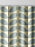 Orla Kiely blue two colour stem curtains, imported from the UK
