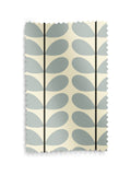 Orla Kiely blue two colour stem curtains, imported from the UK