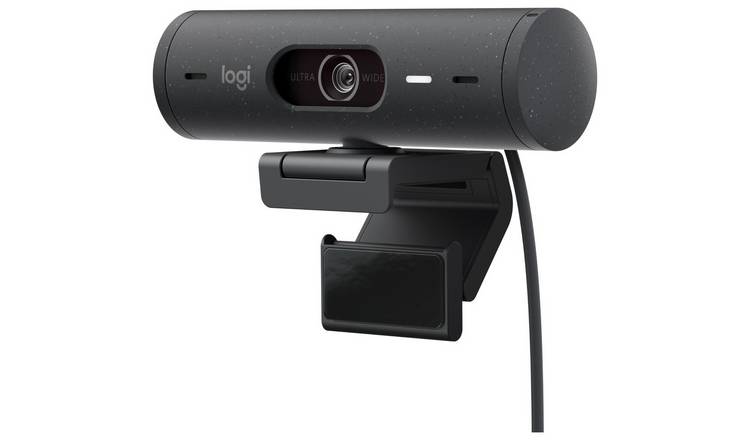 Logitech Brio 500 HD 1080p webcam graphite, imported from the UK