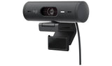 Logitech Brio 500 HD 1080p webcam graphite, imported from the UK