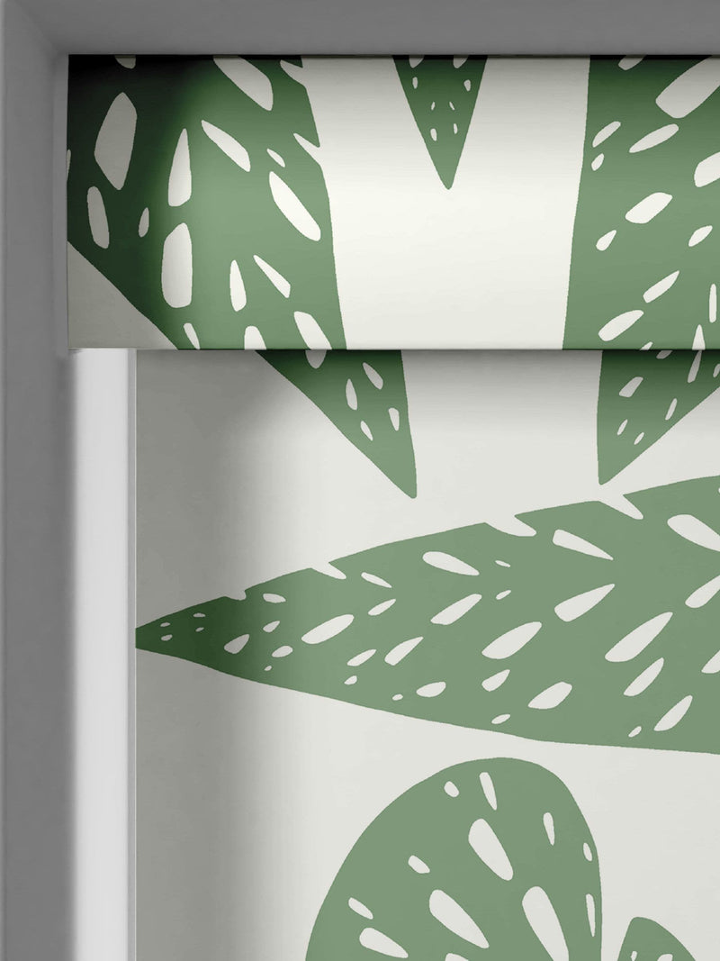 MissPrint Foliage Tropics roller blinds, imported from the UK