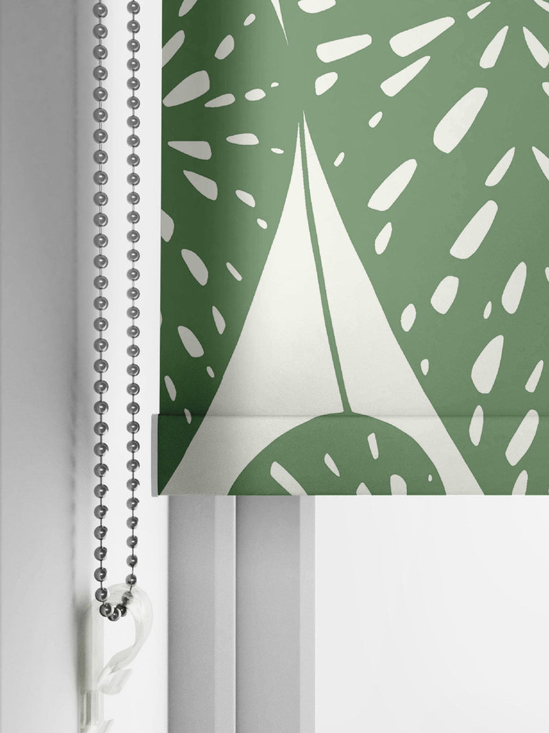 MissPrint Foliage Tropics roller blinds, imported from the UK