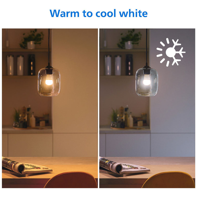 Philips Wiz E14 Colour Smart LED Wi-Fi Mini Globe light bulb, imported from the UK