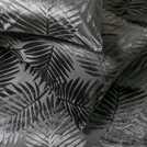Habitat velvet duvet set charcoal feather design double, UK version