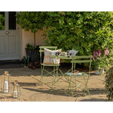 Argos Habitat Eve 2 Seater Metal Garden Bistro Set - Green Outdoor Dining Set- Buy online at McGrocer