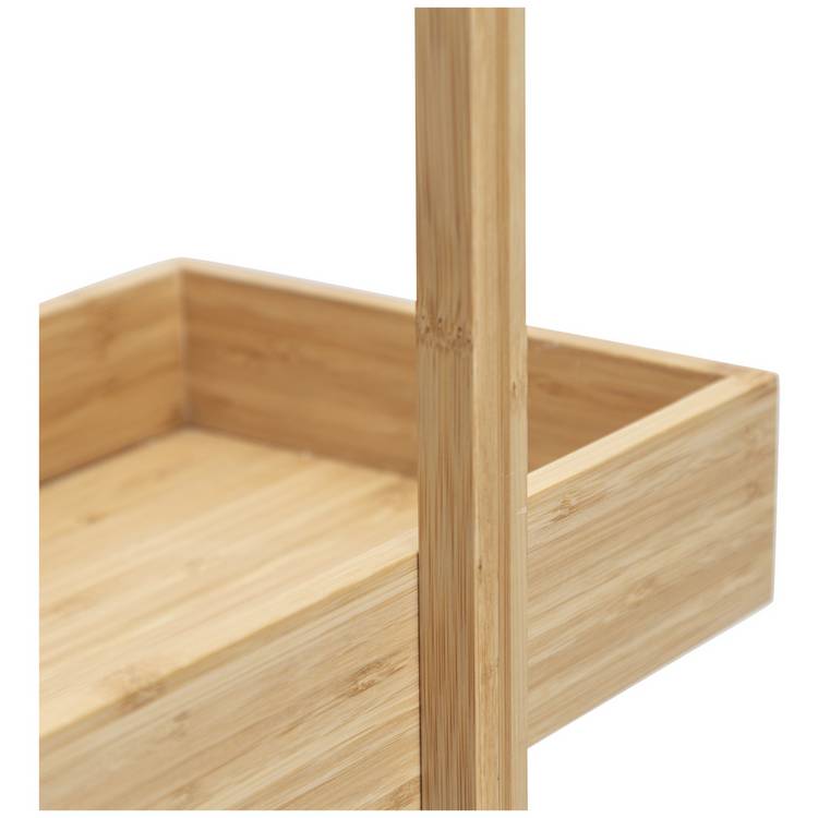 Habitat 3 tier bamboo storage caddy natural (British brand)