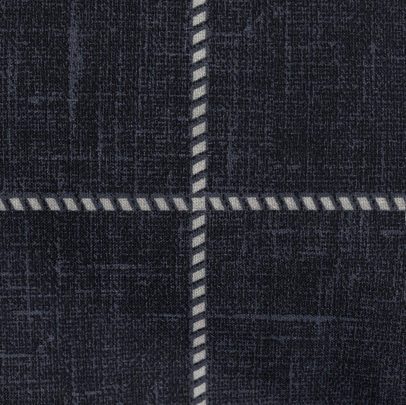Argos Home grey grid check bedding set king size - British product
