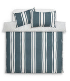 Habitat Cotton Coastal Stripe Blue Bedding Set - Single