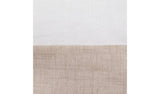 Habitat Oxford Edge White duvet cover set - king size, UK version