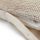 Habitat cotton contrast waffle beige bedding set king size, UK version