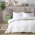 Habitat White Duvet Cover Set Superking - British product