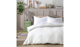 Argos Habitat Cotton 200TC Muslin White Duvet Cover Set Superking- Buy online at McGrocer