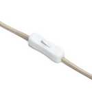 Habitat ceramic table lamp in off white, 40cm height, UK version
