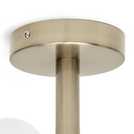Habitat brass bathroom ceiling light, 58cm diameter, UK version