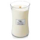 Woodwick large jar candle White Tea & Jasmine (British brand)