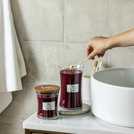 Woodwick Black Cherry Large Jar Candle (British brand)