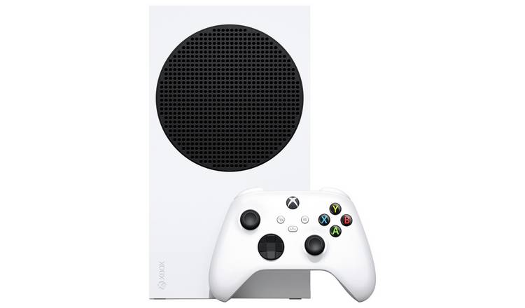 Xbox Series S 1TB White gaming console (British brand)