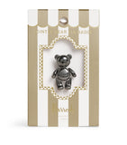Harrods Jointed Bear Pin Badge, UK version