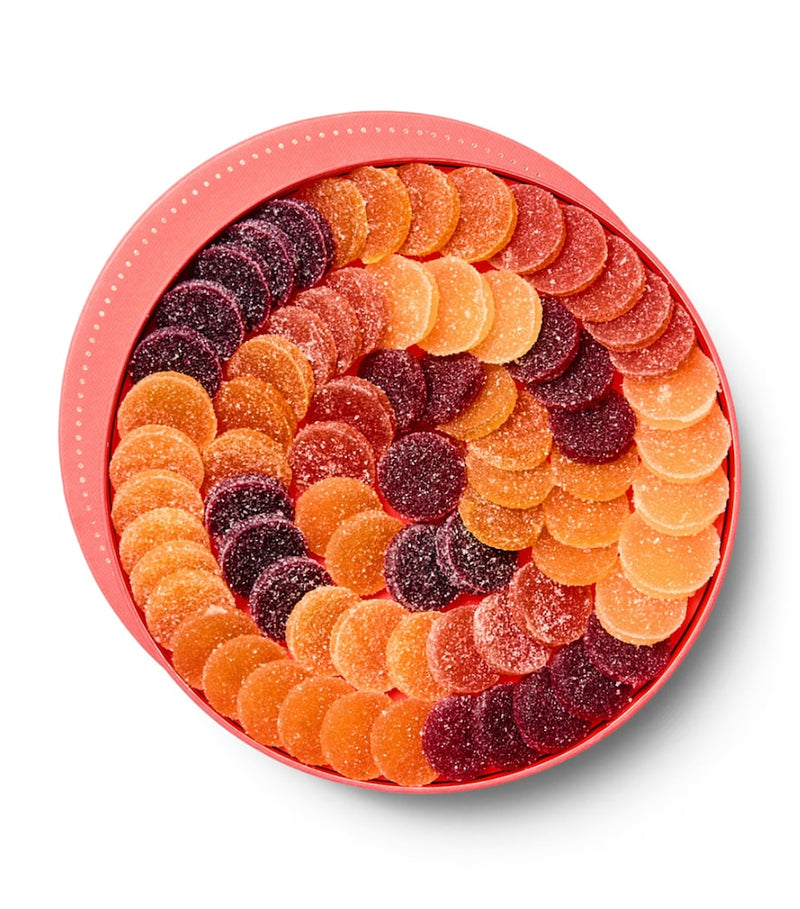 Louis Fouquet fruit jellies 62-piece round box 484g, UK version