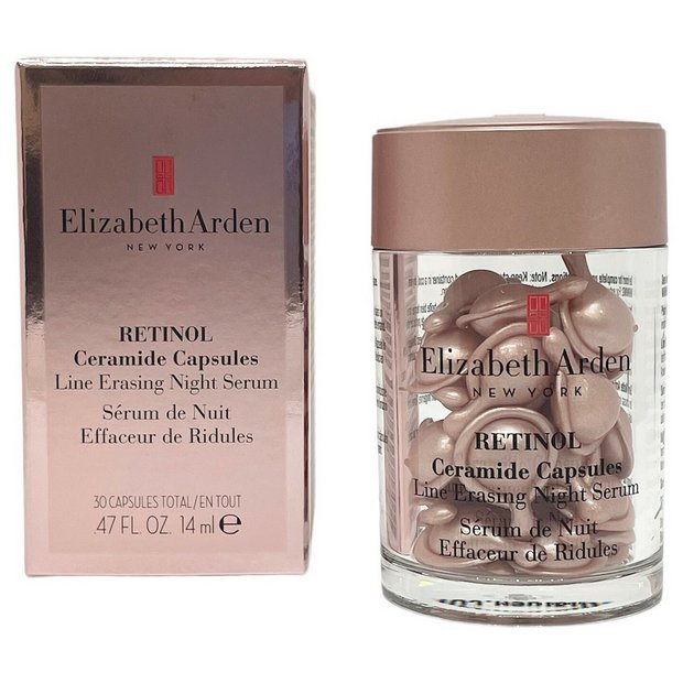 Elizabeth Arden Retinol Night Serum 30 Capsules - British product