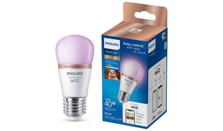 Philips Wiz colour smart LED bulb E27, imported from the UK